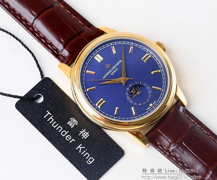 江詩丹頓 Vacheron Constantin LS精品 火爆推薦最新款 升級版 真月相功能腕表系列 男士腕表  wssb4231